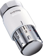 oventrop thermostat uni sh in silber