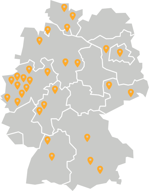 Kesselheld Standorte in Deutschland