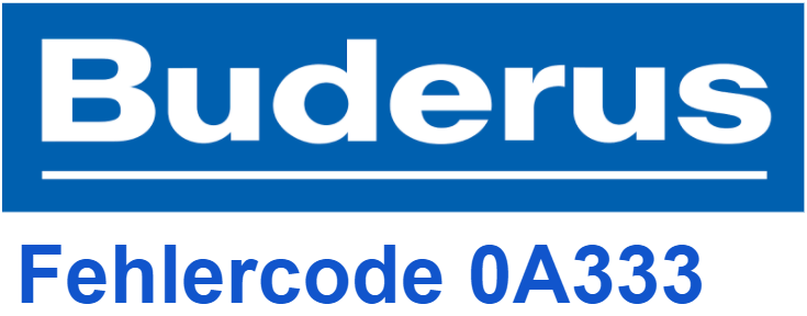 Buderus-Fehlercode 0A333
