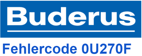 Buderus-Fehlercode-0U270F