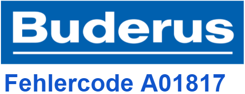 Buderus-Fehlercode-A01817