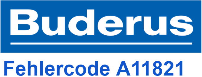 Buderus Fehlercode A11821