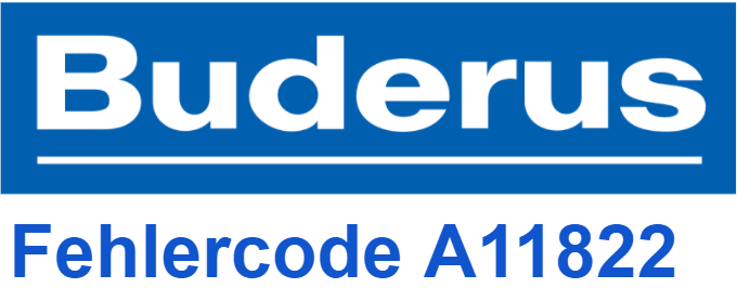 Buderus Fehlercode A11822