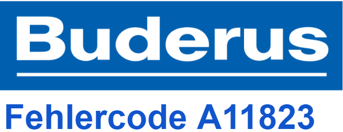 Buderus Fehlercode A11823