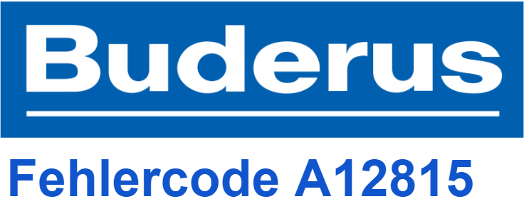 Buderus-Fehlercode-A12815