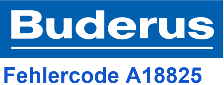 Buderus-Fehlercode-A18825
