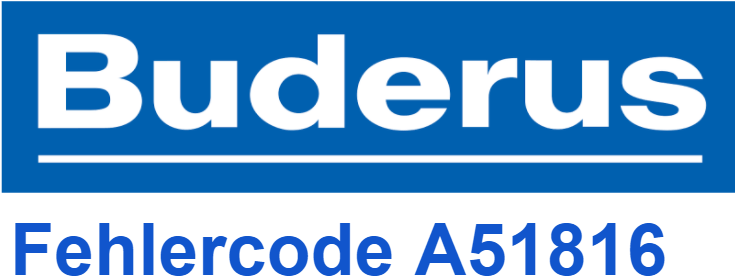 Buderus-Fehlercode A58816