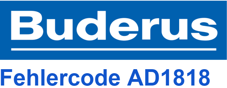 Buderus-Fehlercode-AD1818