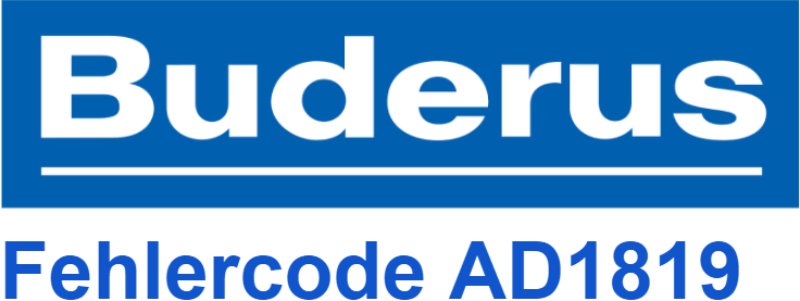 Buderus-Fehlercode-AD1819