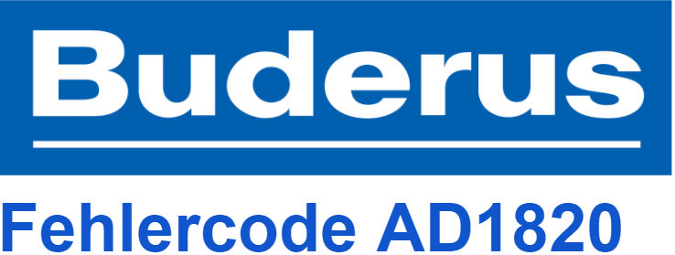 Buderus-Fehlercode-AD1820