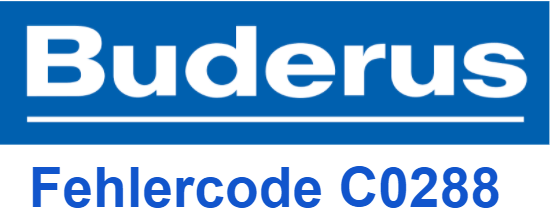 Buderus-Fehlercode-C0288