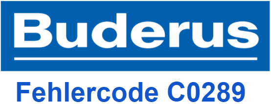 Buderus-Fehlercode-C0289