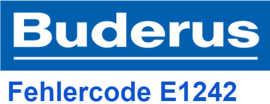 Buderus-Fehlercode-E1242