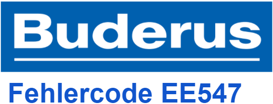 Buderus-Fehlercode-EE547