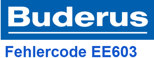 Buderus-Fehlercode EE603
